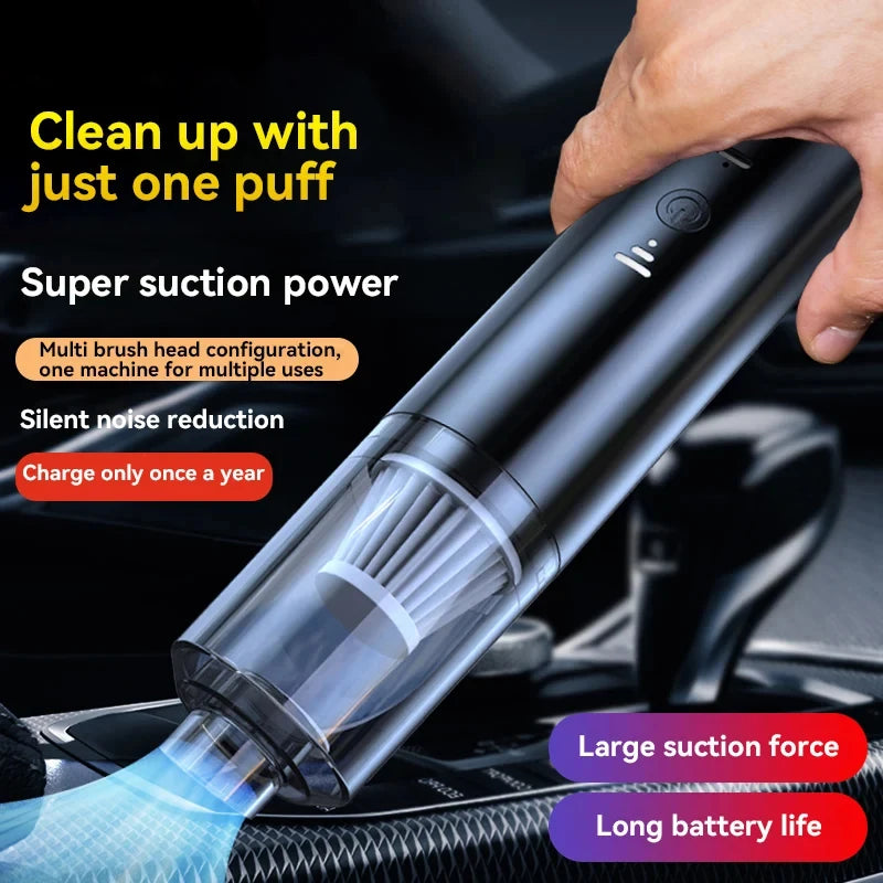 Xiaomi Dust Collector Portable Car Vacuum Cleaner Powerful Suction Electric Wireless Smart Home Cleaning Car Vacuum Cleaner New