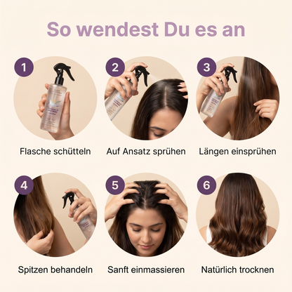 Bare Anatomy Haarspray mit Rosmarin & Reiswasser-Formel, 200 ml