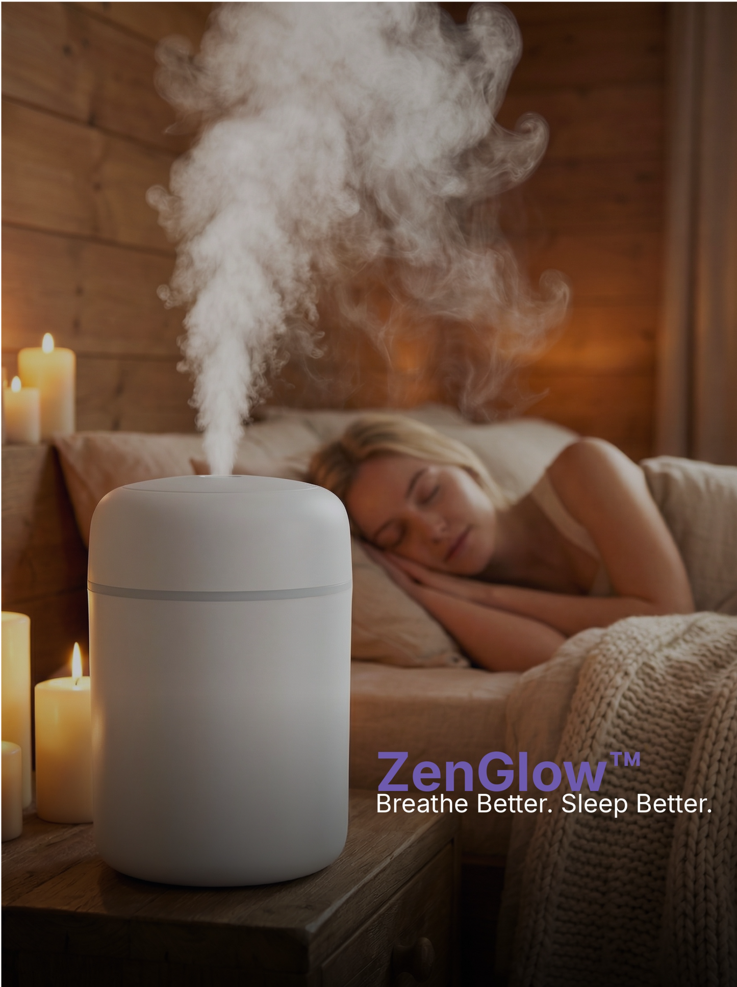 ZenGlow™ - Breathe Better. Sleep Better.